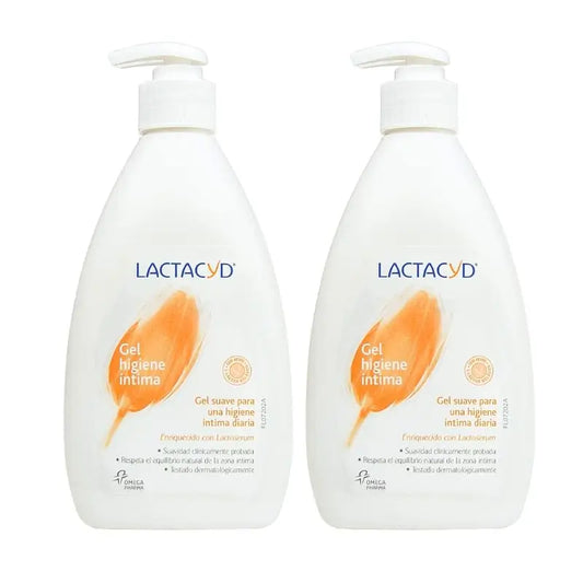 Lactacyd Duplo Gel d'hygiène intime Usage quotidien 2 x 400 ml