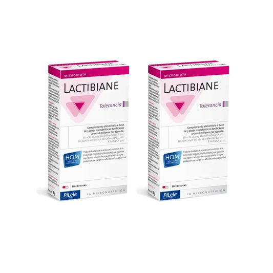Tolérance à Lactibiane, 2 x 30 capsules