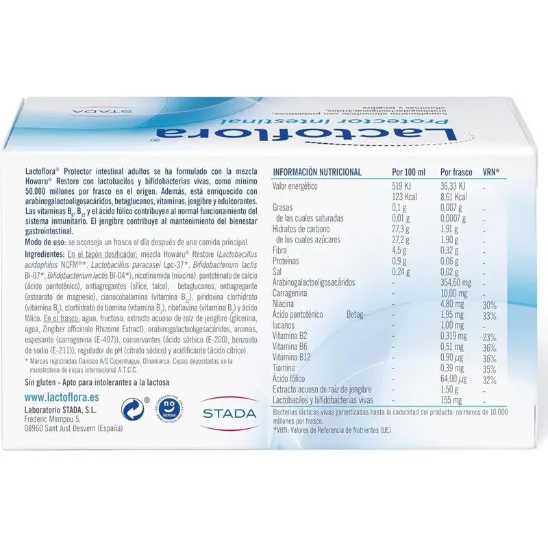 Lactoflora Adultes , 3 x 10 flacons