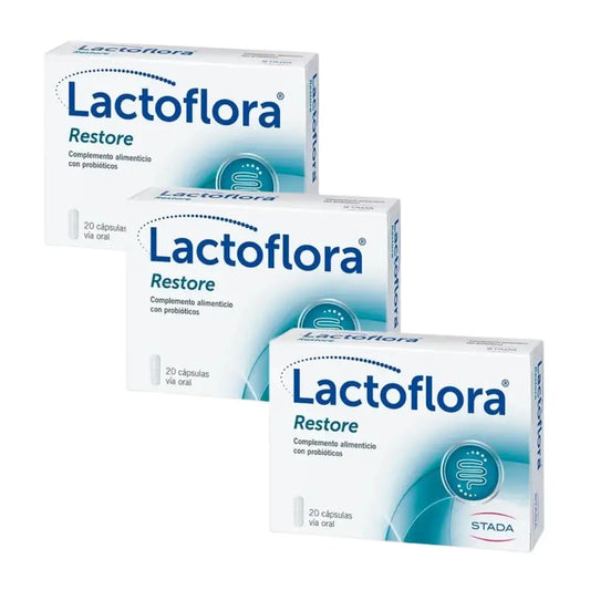Lactoflora Restore Pack 3 x 20 gélules