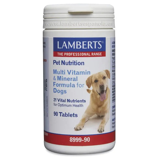 Lamberts Pet Nutrition (Vit. & Min.) Dog 90 Comprimés