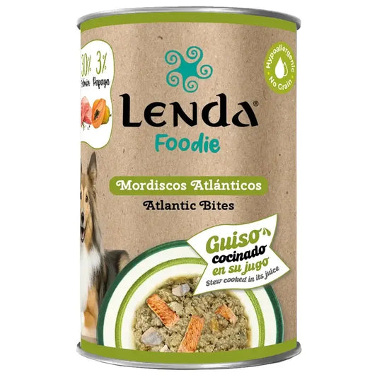 Lenda Foodie Bouchées pour chien Atlanticos, 12x400 gr