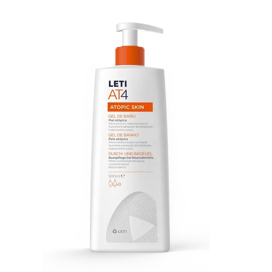 Leti At4 Gel de bain, 500 ml