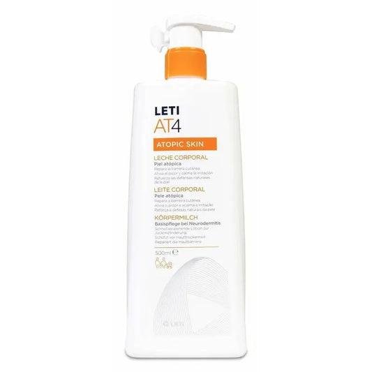Leti At4 Lait corporel Peau atopique 500 ml