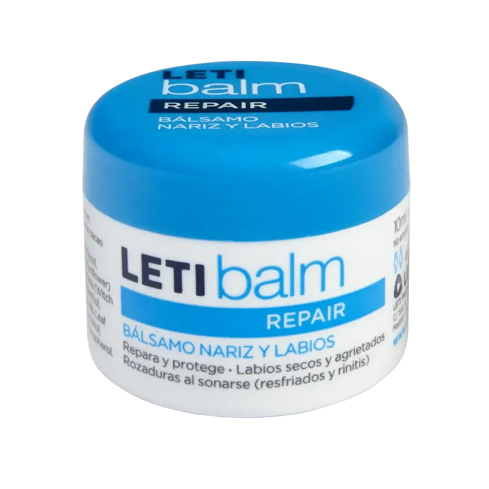 Letibalm Baume réparateur nez et lèvres, 10 ml