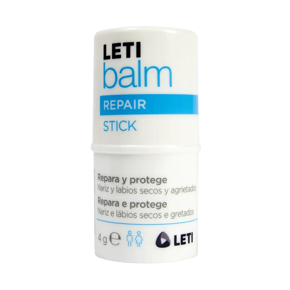Letibalm Stick réparateur nez et lèvres, 4 g