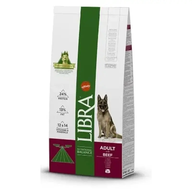 Libra Canine Adult Beef 3 Kg, nourriture pour chiens