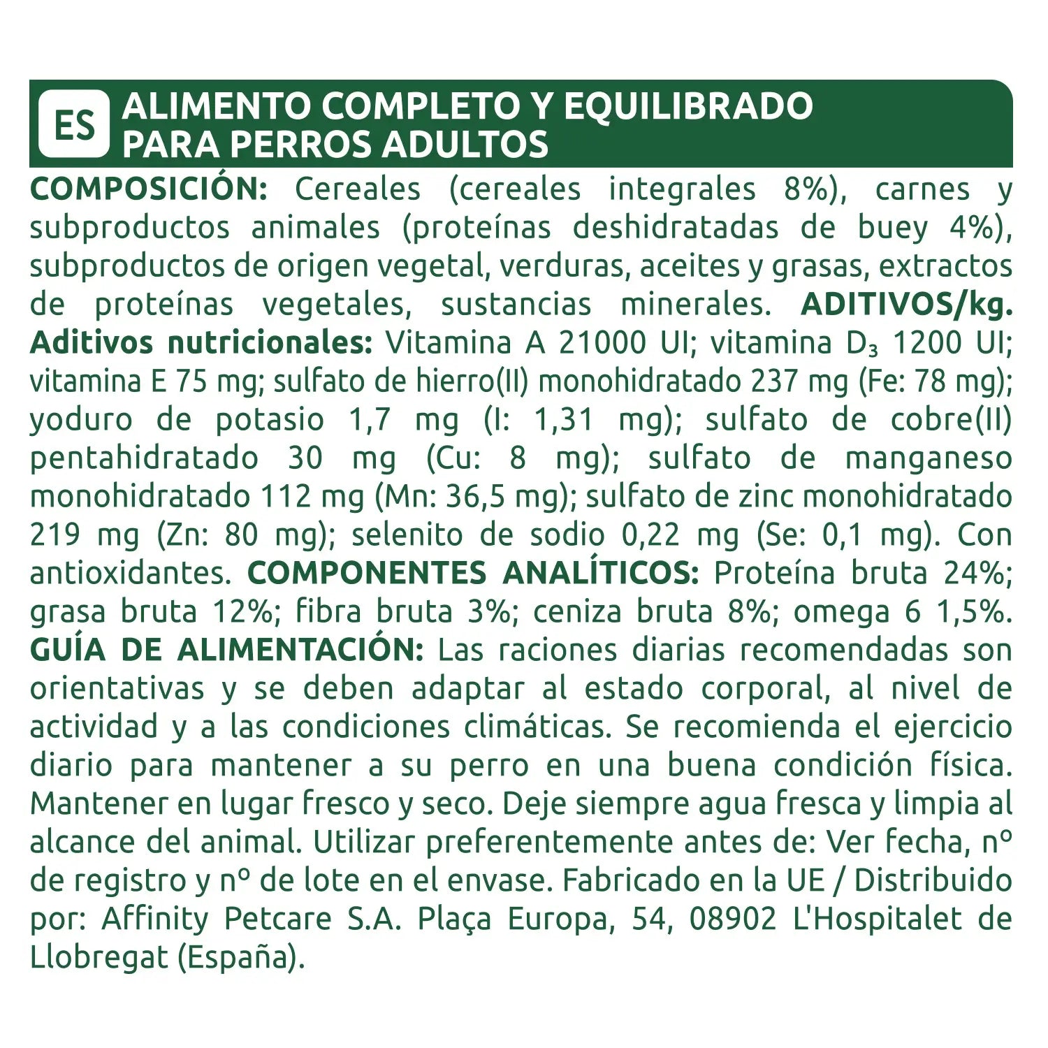 Libra Canine Adult Beef 3 Kg, nourriture pour chiens