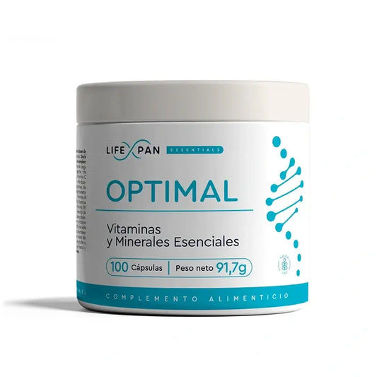 Lifexpan Optimal Vitamines et Minéraux Essentiels, 100 gélules