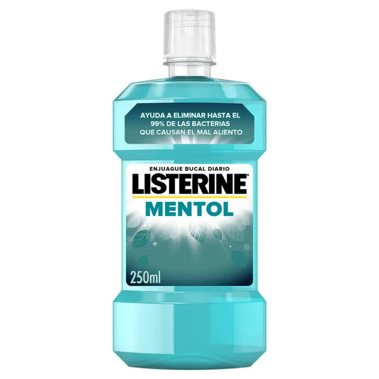 LISTERINE Bain de bouche au menthol, 250 ml