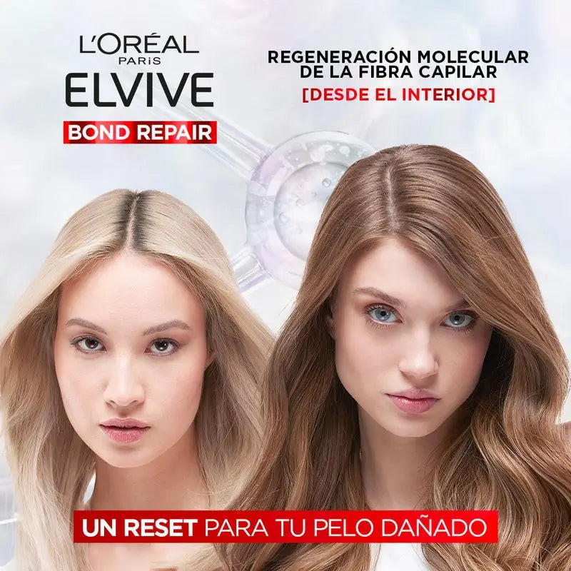 L'Oréal Paris Elvive Bond Repair Shampooing : Fortifiant, reconstruction en profondeur, 98% moins de casse