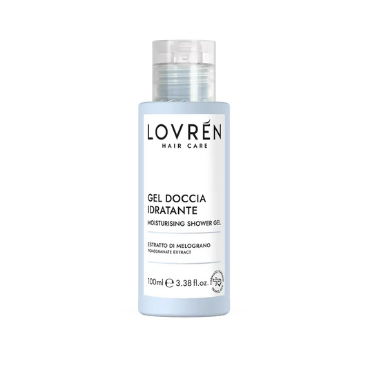 Lovrén Hair Care Gel douche hydratant, format voyage, 100 ml
