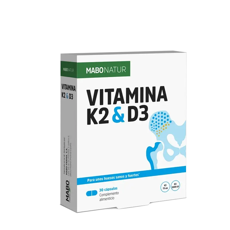 Mabonatur Vitamine K2&D3, 30 gélules