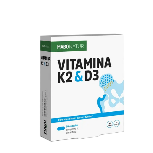 Mabonatur Vitamine K2&D3, 30 gélules