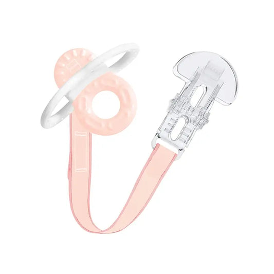 Mam Baby Teether Bite & Relax Phase 1 With Clip Rose