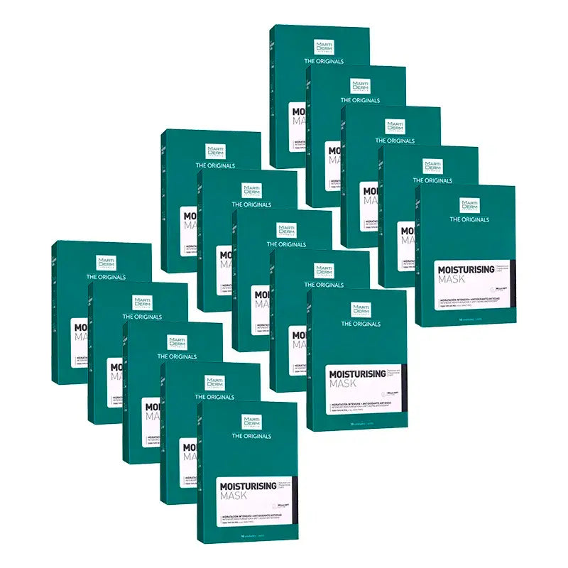 Martiderm Masque Hydratant Masque Hydratant Intensif, 15 X 10 Unités