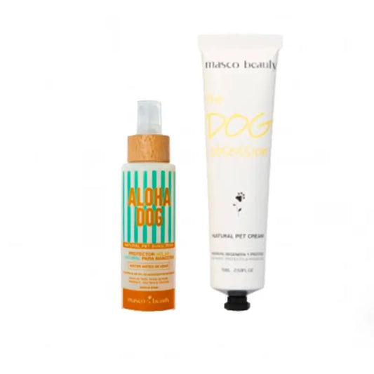 Masco Beauty Spray solaire pour chiens, 125ml + Pad Cream, 75ml