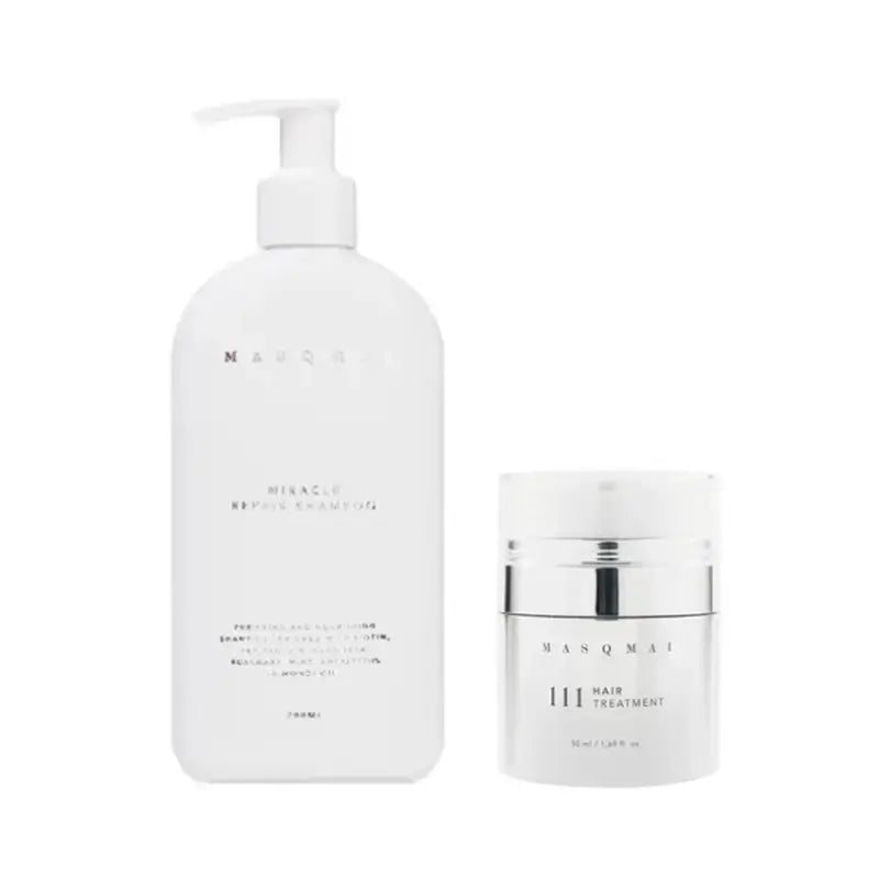 Masqmai Miracle Repair Shampooing, 200 ml + Masqmai 111 Hair Treatment, 50 ml