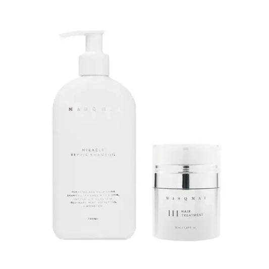 Masqmai Miracle Repair Shampooing, 200 ml + Masqmai 111 Hair Treatment, 50 ml