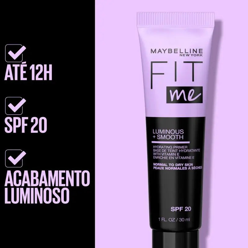 Maybelline New York Fit Me Moisturising Primer Pour les peaux normales à sèches.