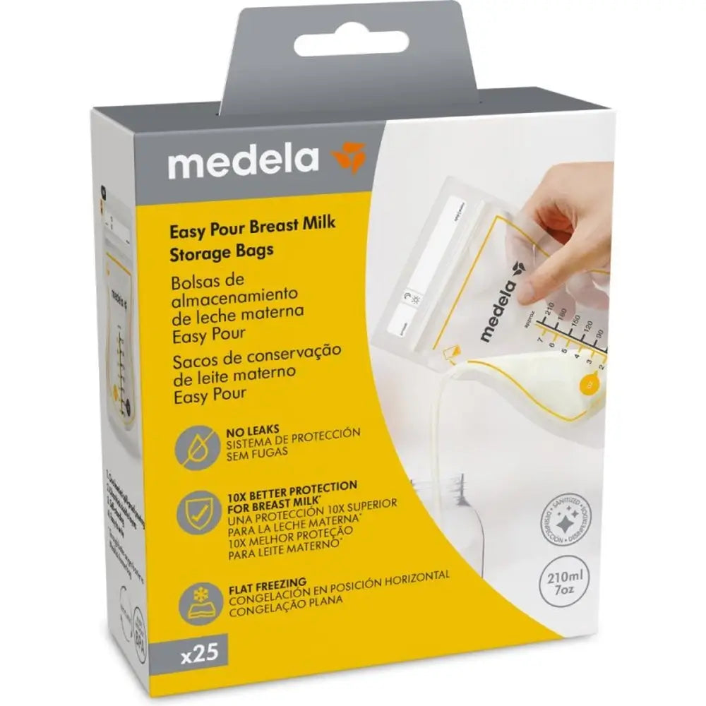Medela Easy Versing Breast Milk Bags, 25 pcs.