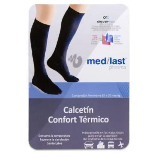 Medilast Comfort Sock Brown T/Extra Large
