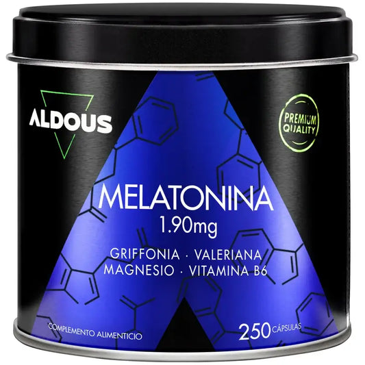 Aldous Labs Melatonin avec 5Htp, Magnésium, Valériane et Vitamine B6