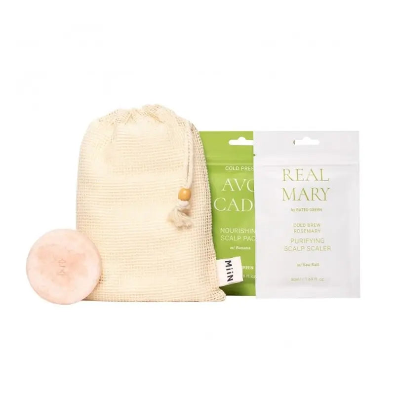 Coffret de voyage Miin pour les soins capillaires