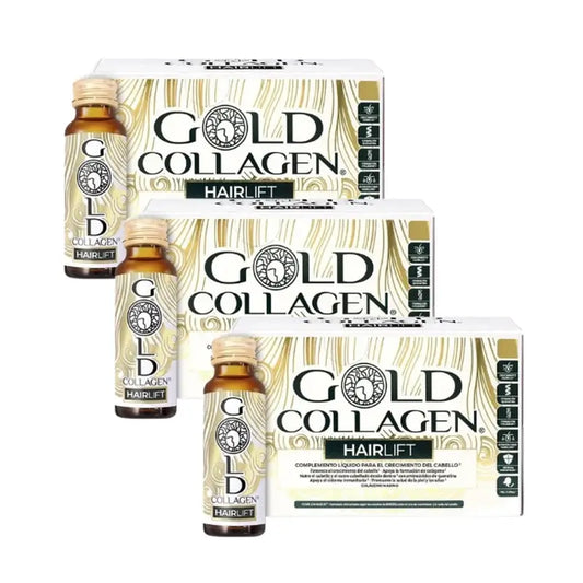 Minerva Gold Collagen Hairlift Pack 3 x 10 unités