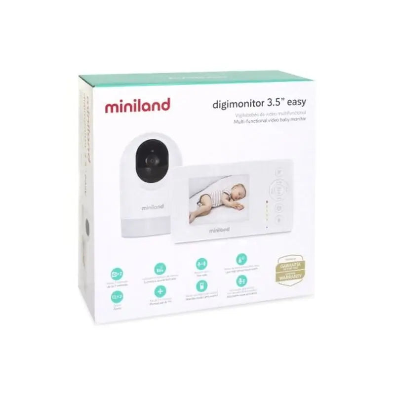 Moniteur de bébé Miniland Digimonitor 3.5" Easy Baby Monitor