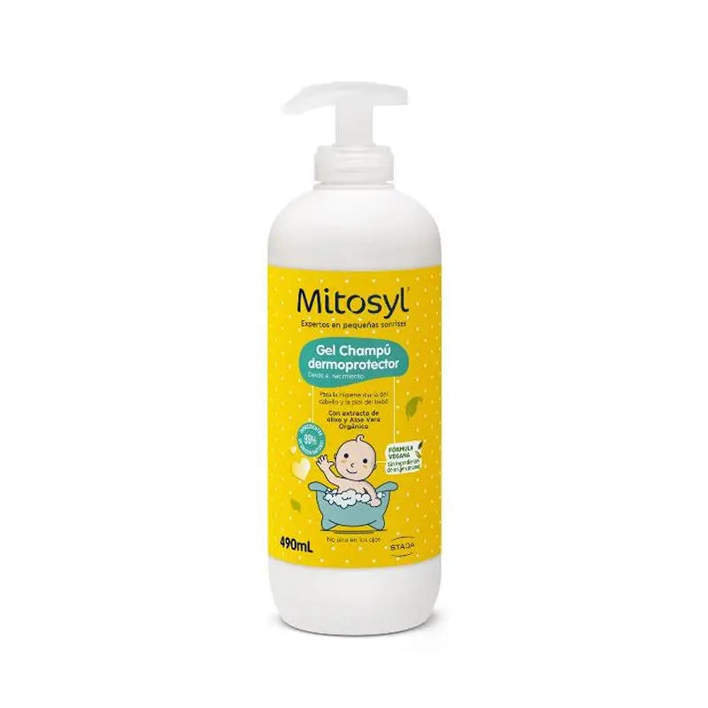 Mitosyl Baby Shampooing Gel Dermo-Protecteur, 490 ml