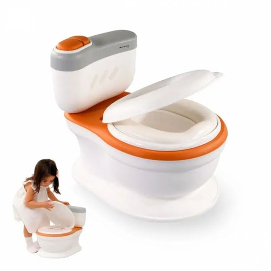 Mobiclinic Toilette Enfant Toikid de 1 à 6 ans Orange