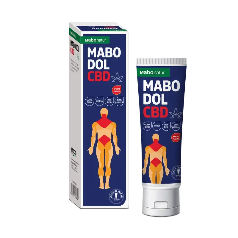 MaboDol CBD Massage Cream Warming Effect, 120 ml