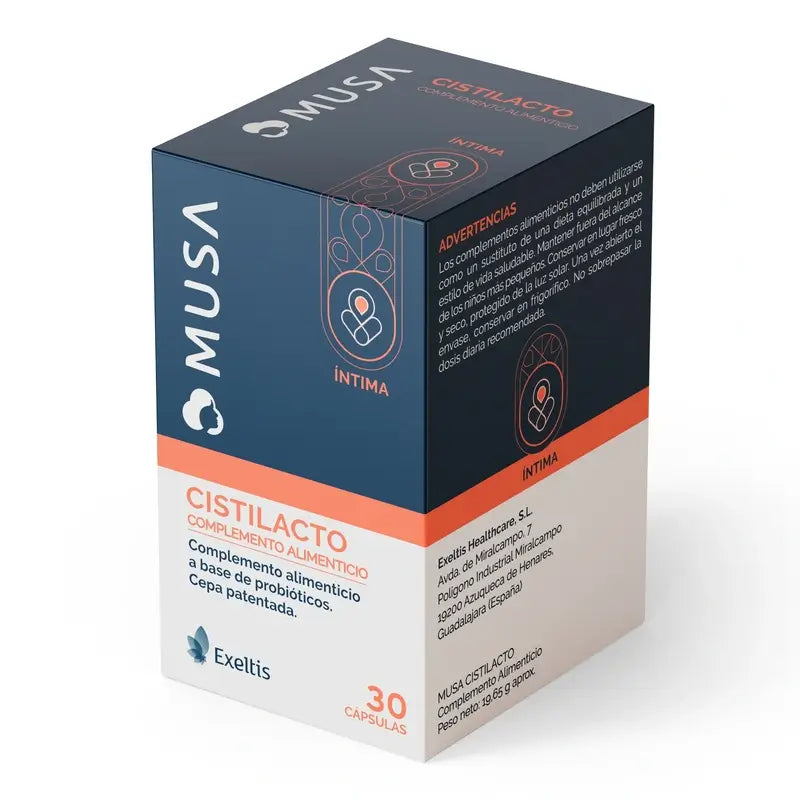 Musa Cistilact Probiotique Cystite, 30 gélules