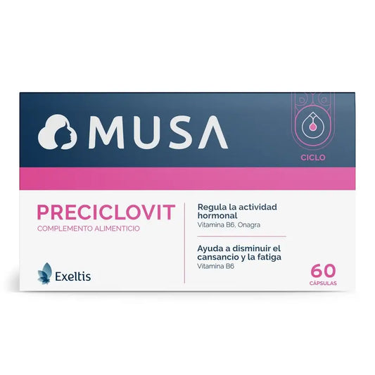 Musa Preciclovit Prémenstruel, 60 gélules