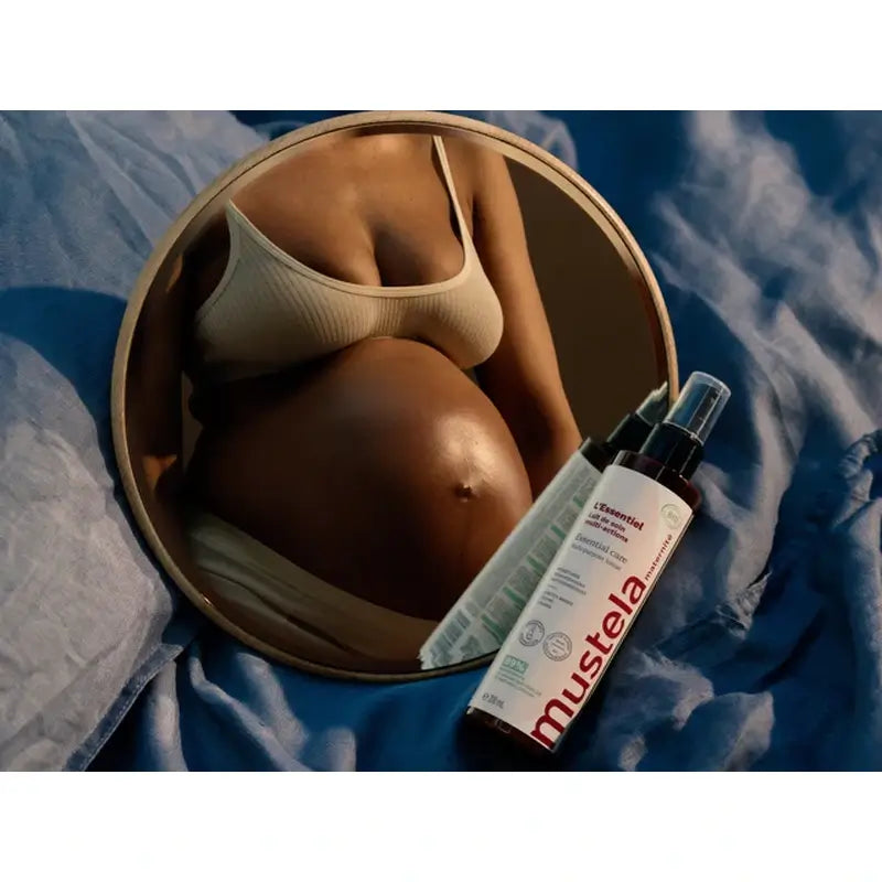 Mustela Essential Care Pregnancy & Postpartum Multi-Action Body Milk, 200 ml