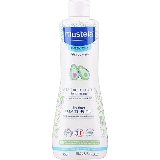 Lotion Mustela à l'Avocat Bio, 750 ml