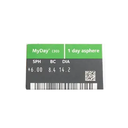 Myday Daily Spherical Lenses, 30 unités