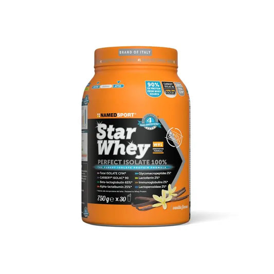Named Sport Protein Star Whey Isolate Vanilla , 1 pot de 750 g