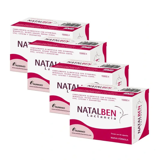 Natalben Lactation , 4 x 60 gélules