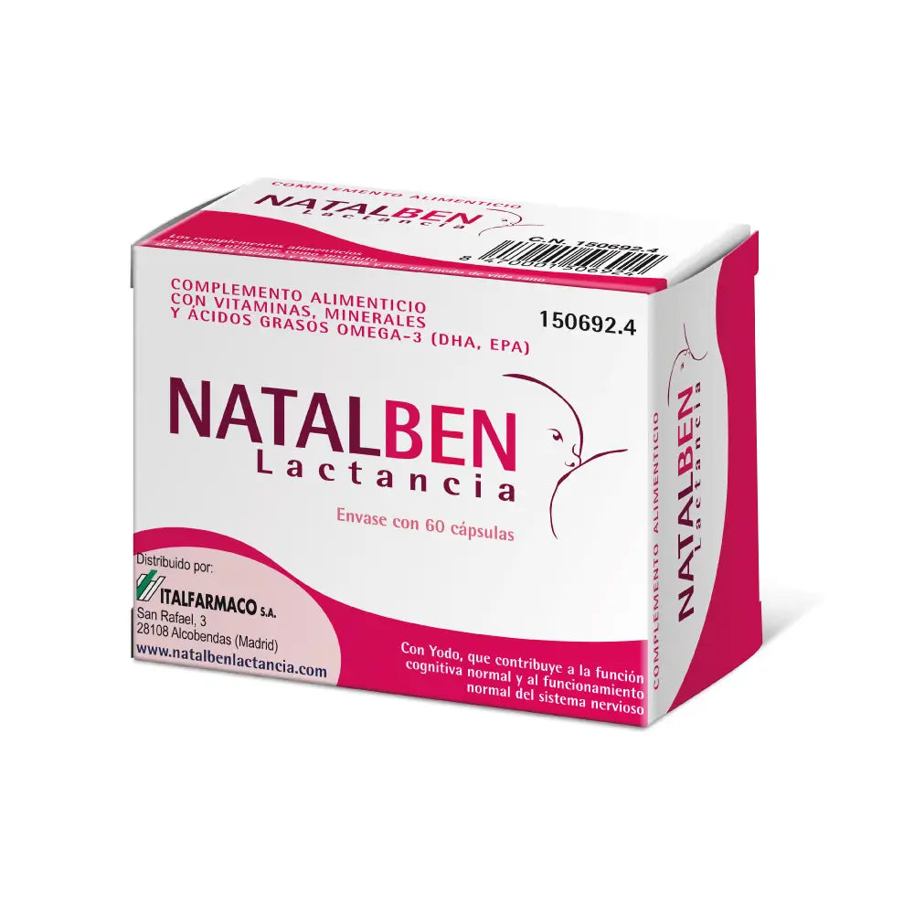 Natalben Lactation, 60 Capsules