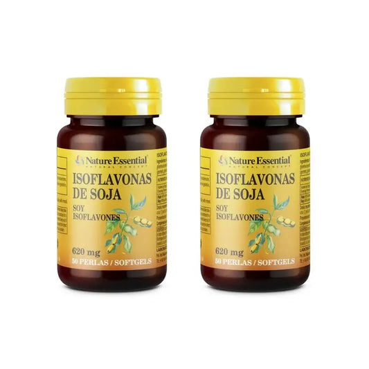 Isoflavones de soja Nature Essential, 2 x 50 capsules molles