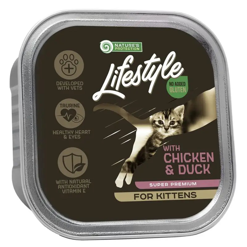Natures Protection Lifestyle Pour Chats Chiots, 14X85Gr