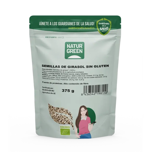 NaturGreen Graines de tournesol bio, 375 g