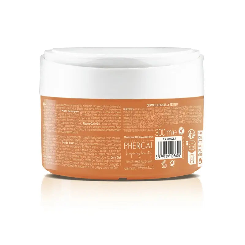 Naturtint Curly Curls Masque boucles définies 300Ml
