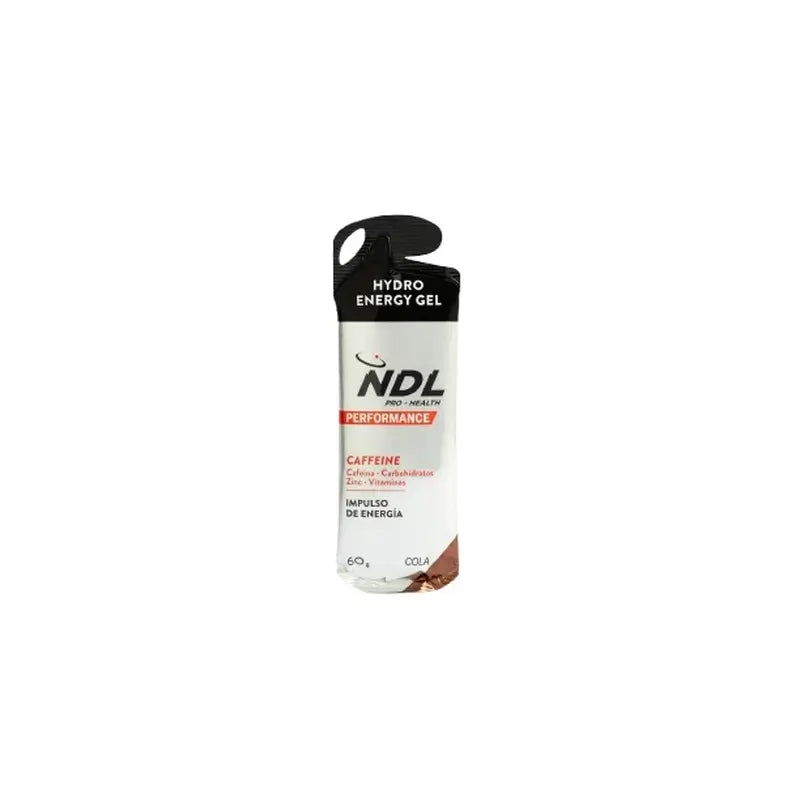 NDL Pro-Health Caffeinated Energy Gel Cola Flavour, Pack 12x60 grammes