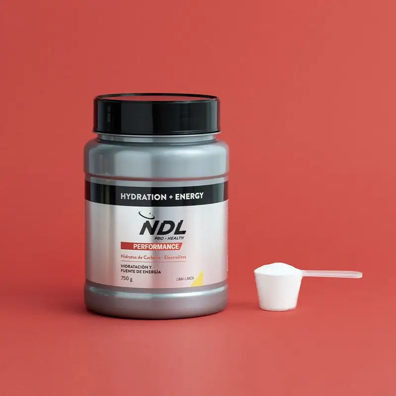 NDL Pro-Health Hydration & Energy Lime - Goût citron, 750g