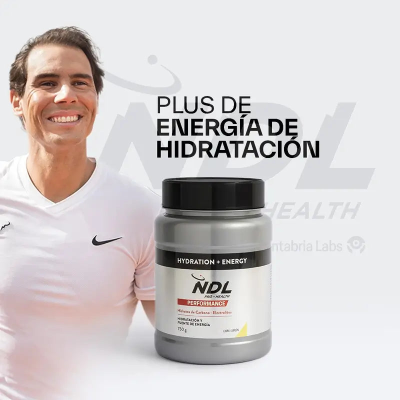 NDL Pro-Health Hydration & Energy Lime - Goût citron, 750g