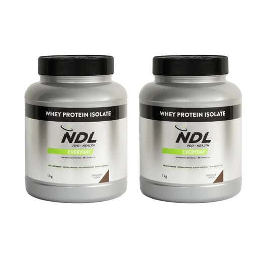 Ndl Pro-Health Whey Protein Isolate - Isolat de protéines, Chocolate Fusion , 2X1 Kg