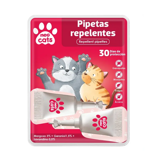 Pipettes anti-insectes Neo Cats (2 pièces)